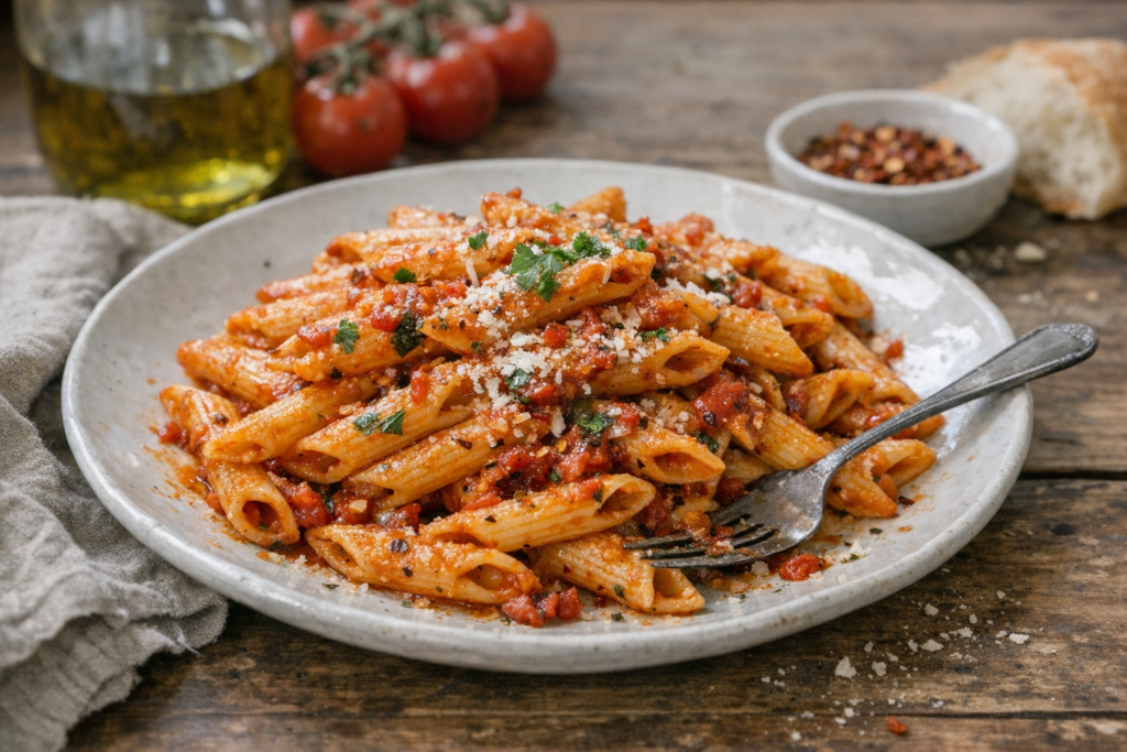 Penne Arrabbiata