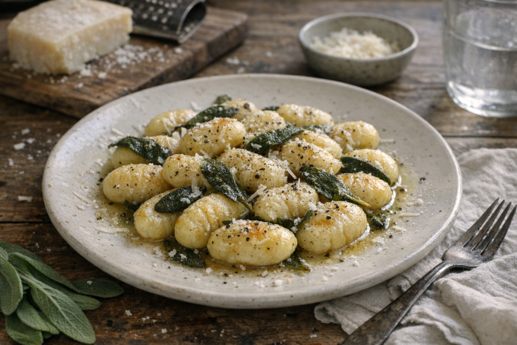 Gnocchi mit Salbeibutter