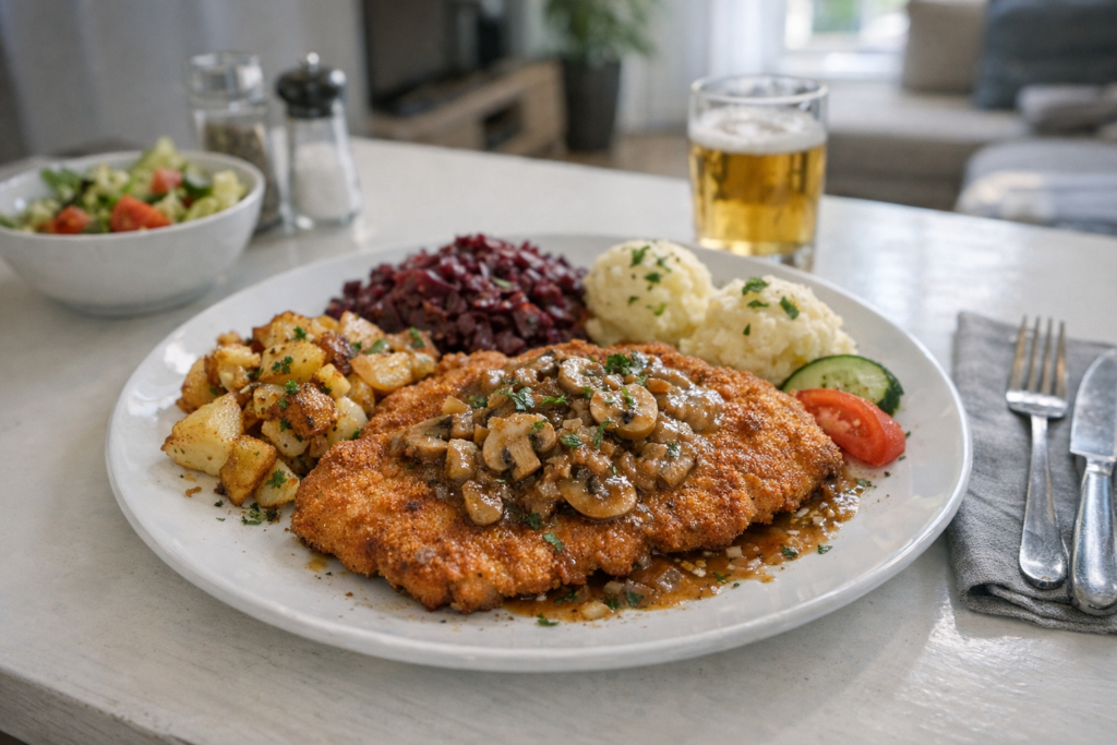 Jägerschnitzel