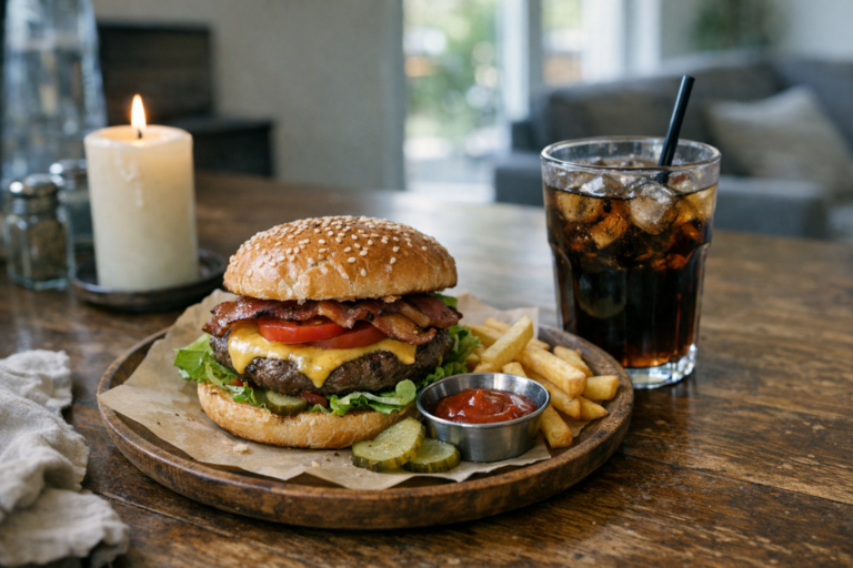 Klassischer Burger