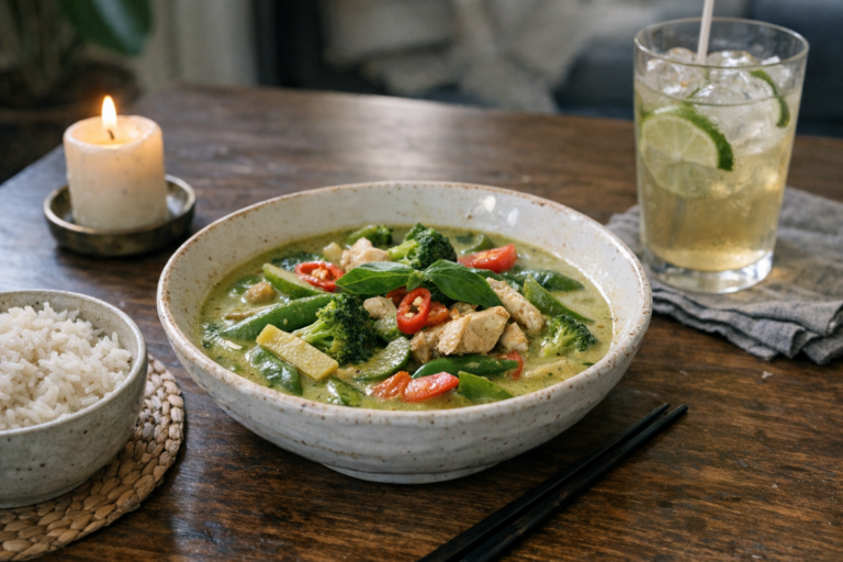 Grünes Thai Curry