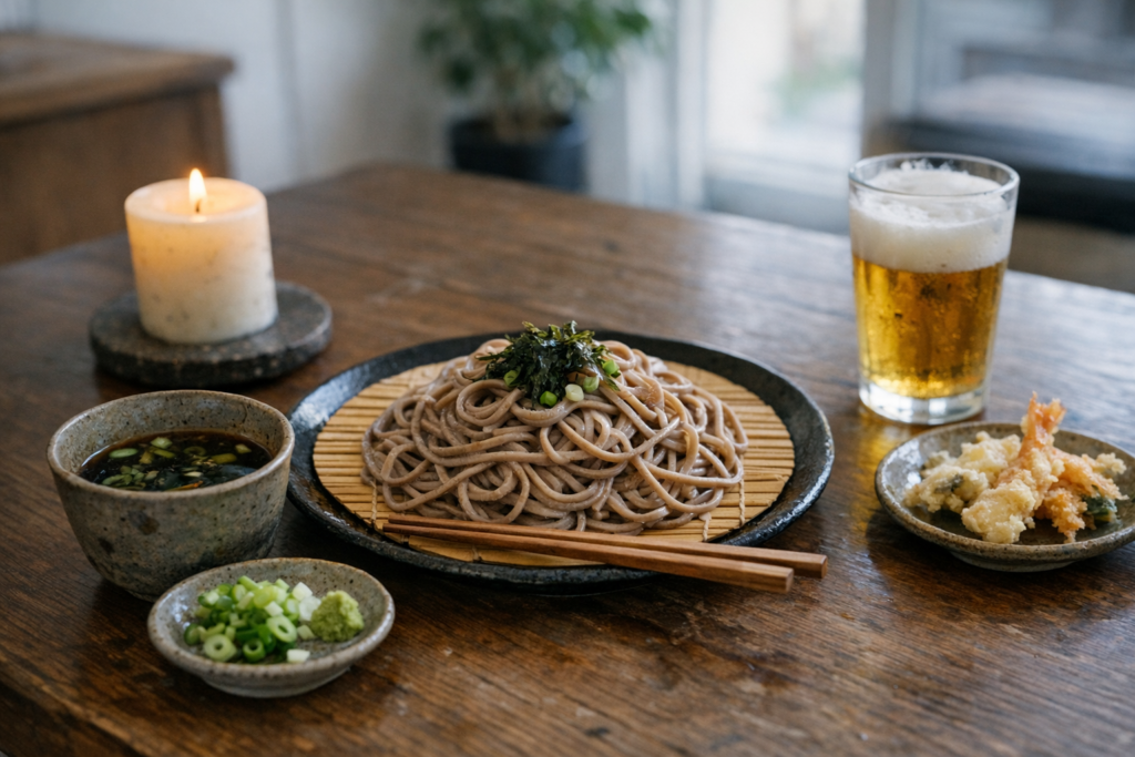 Soba – Japanische Buchweizennudeln