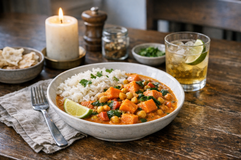 Süßkartoffelcurry