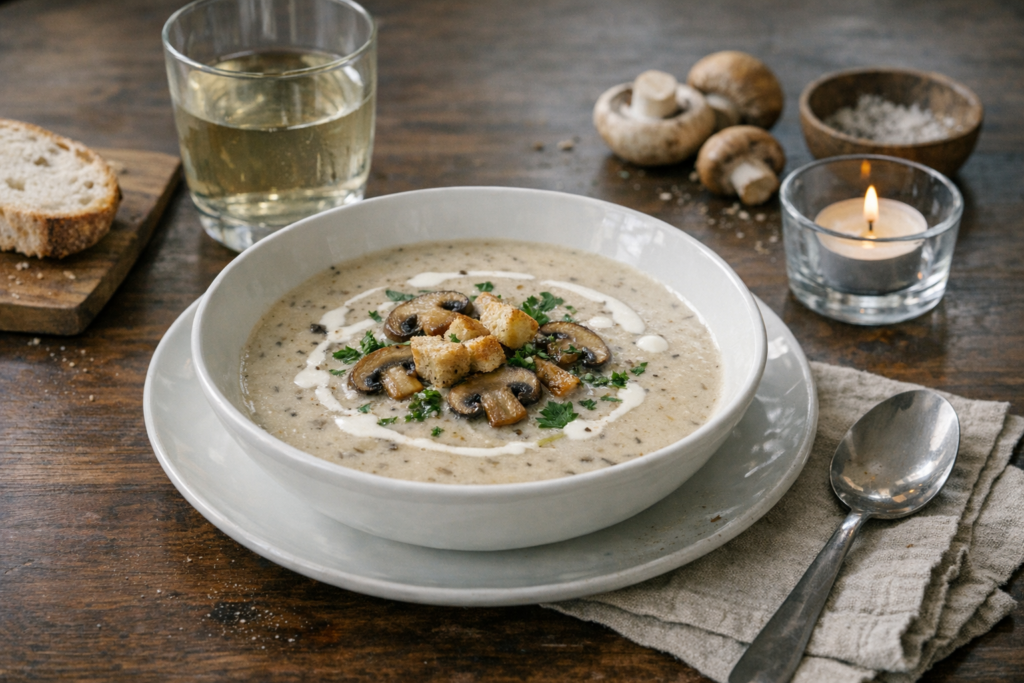 Champignoncremesuppe
