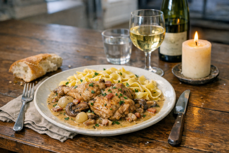 Coq au Riesling