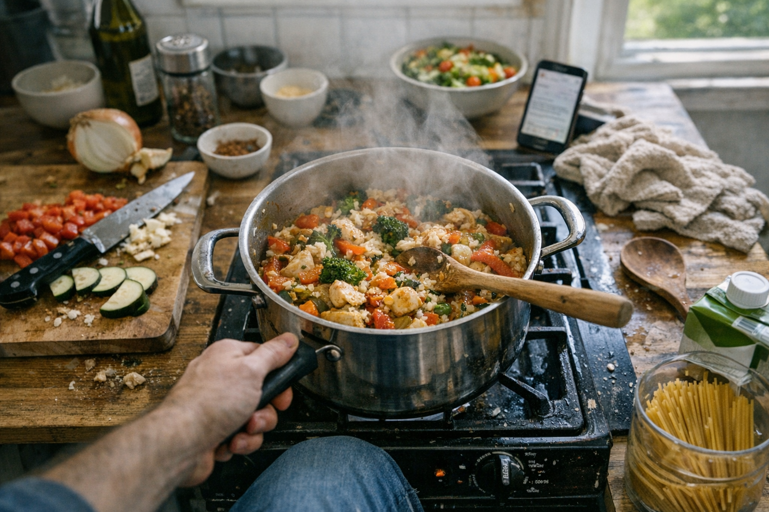 One-Pot-Wunder: Schnelle, gesunde Rezepte für stressige Tage entdecken
